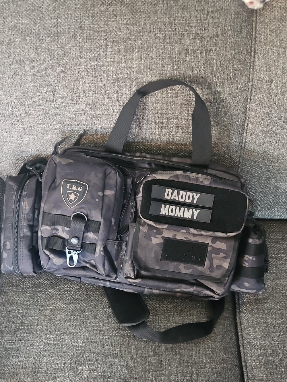 Tactical Baby Gear Diaper Bag, Like New!